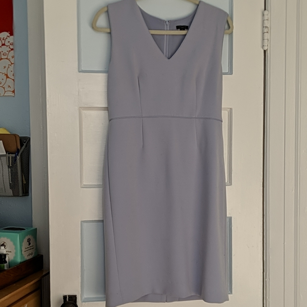 Ann Taylor lavender sheath dress